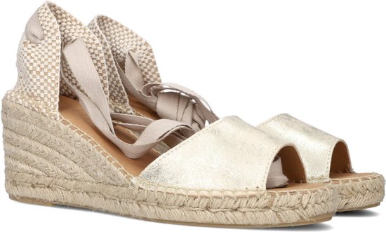 Notre-V Ciara23 Espadrilles - Zomer Schoenen - Dames - Goud - Maat 40