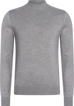 Mario Russo Turtle Neck - Trui Heren - Sweater Heren - Coltrui Heren - Grijs - 3XL