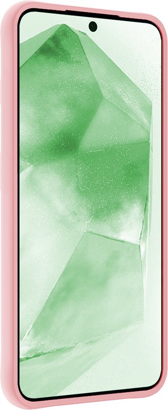 Coque pour Samsung A55 Coque Siliconen Back Cover Case - Coque pour Samsung Galaxy A55 Case Cover Case - Rose Clair - 2 Pièces