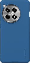 Nillkin OnePlus 12R Hoesje Super Frosted Shield Pro Blauw