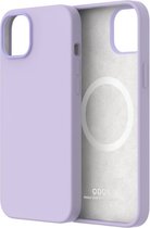QDOS, Hoesje Geschikt voor Apple iPhone 14 Plus Touch Pure met Snap MagSafe-compatibel, Lavendel