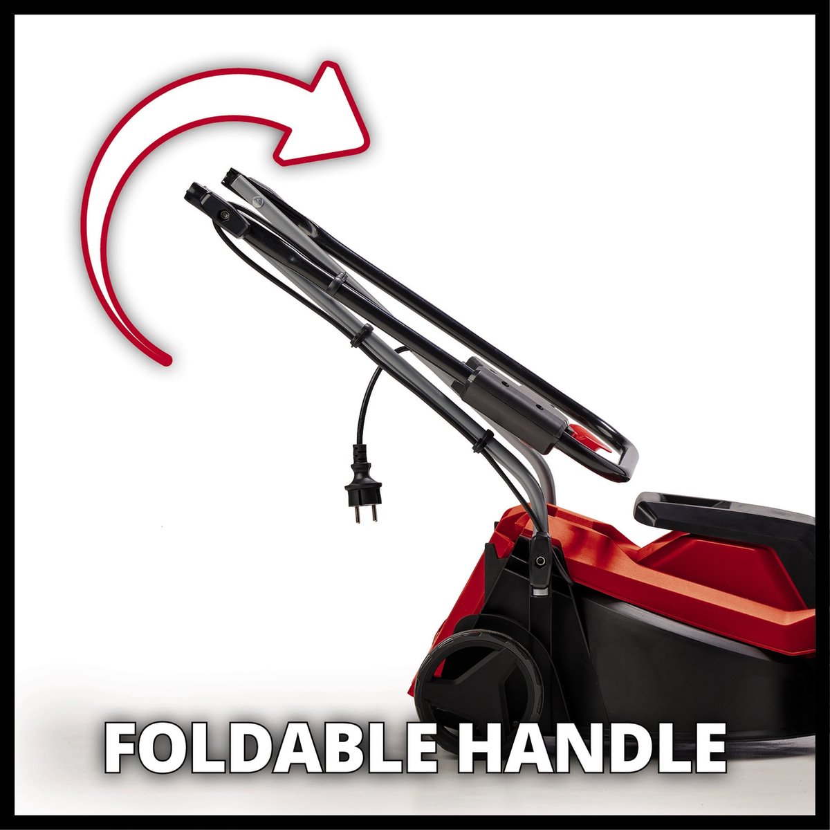 Einhell Elektrische Grasmaaier GC-EM 1000/32 - 1000 W - Maaibreedte: 32 cm - 30 L opvangbak - Aanbevolen gazonoppervlakte: tot 300 m² - Maaihoogte: 30-70 mm – foto 4