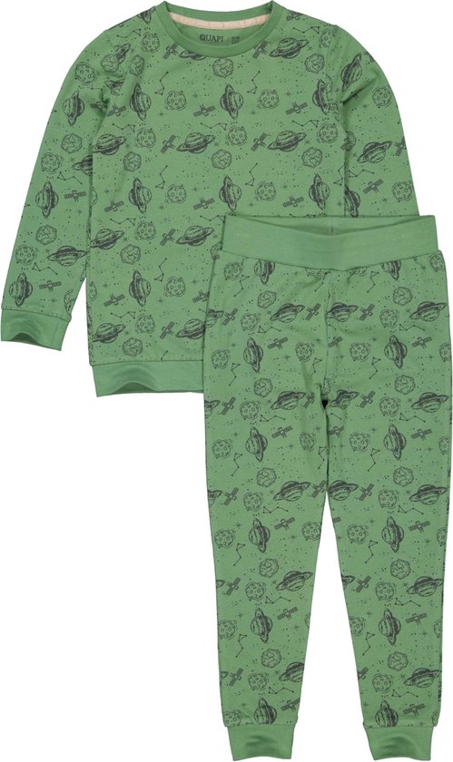 Jongens pyjama - Puck - AOP Groen space