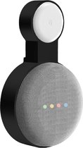 Ibley Houder voor Google Nest Mini zwart - Luidsprekerstandaard - Nest Mini wandhouder stopcontact