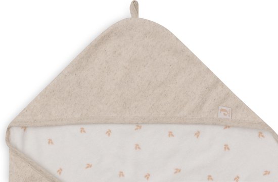 Jollein Badcape - 75x75cm - Harvest - Natural van Jollein — afbeelding 4