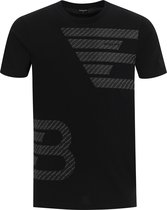 Ballin Amsterdam - Heren Regular fit T-shirts Crewneck SS - Black - Maat M