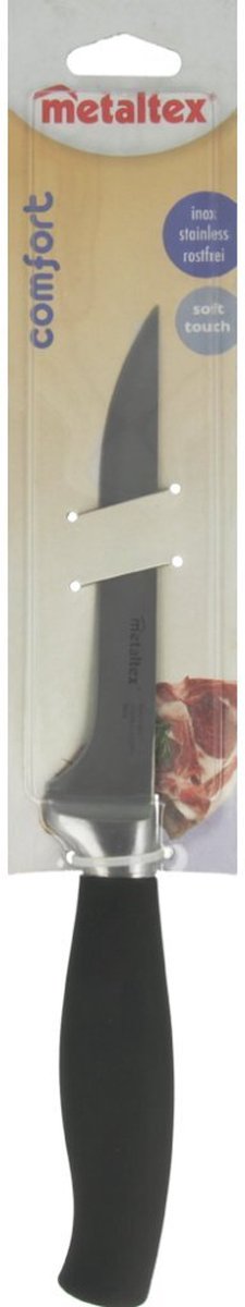 Metaltex Comfort Vleesmes 28 Cm Zwart/Rvs