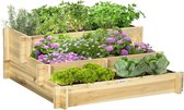 Jardinières d'extérieur - Pot à plantes - Support végétal - Support à plantes - Fleurs - Plantes - Pot de fleurs - Décoration de jardin - 93 x 93 x 35 cm