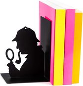 Sherlock zwarte boekensteun van metaal. Origineel design [Energieklasse B]