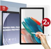 Protecteur d'écran Rosso Paper Feel adapté au Samsung Galaxy Tab A8 | Feuille de sensation de Papier | Film protecteur Ultra transparent | Case Friendly | Pack Duo