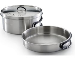 Campingaz Trekking Kit – 3-delige camping pannenset – lichtgewicht - aluminium