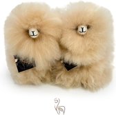 Inkari Alpaca Knuffel - Monsterfluff - Blond - Mini 15cm
