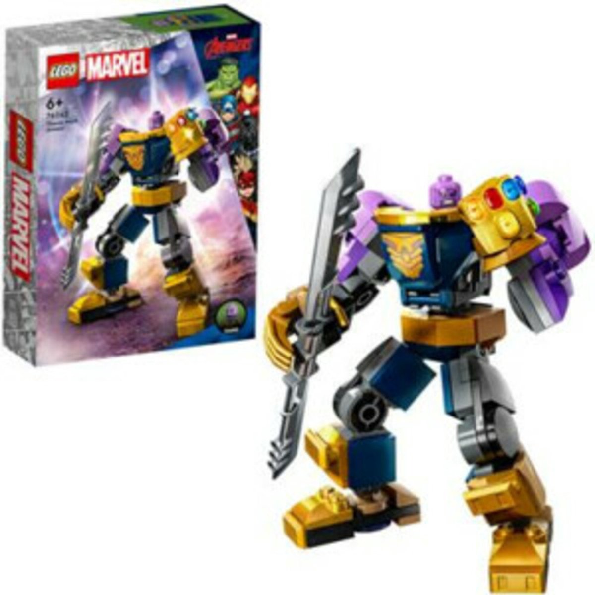 LEGO Marvel Avengers Marvel Thanos mechapantser - 76242 — afbeelding 7