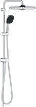 Bol.com GROHE QuickFix Vitalio Comfort 250 Flex douchesysteem met omstelling voor wandmontage - Waterbesparend - Chroom aanbieding