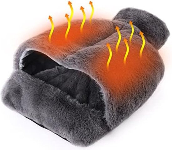 Voetenwarmer warmwaterkruik, niet elektrisch, zachte voetenwarmer