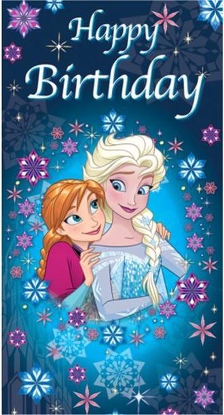 Voornaamwoord krullen verklaren Disney Frozen verjaardagskaart Anna en Elsa | bol.com