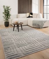Tapis scandinave - Arc Shade gris clair 80x150 cm