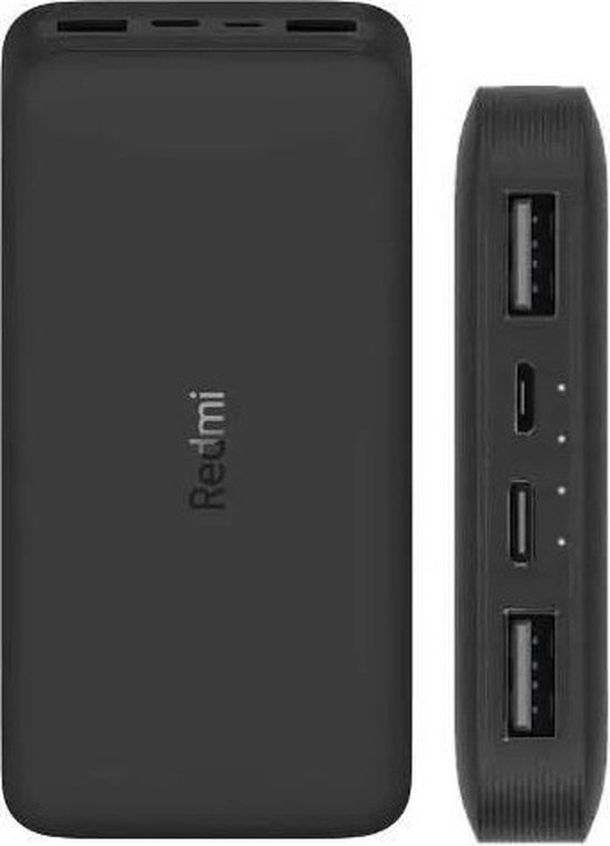 Xiaomi Redmi Powerbank 20000 mAh 18W Zwart