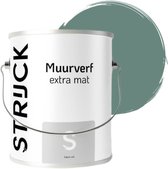 STRIJCK Muurverf Extramat - Aquamarijn - 170G-5 - 2.5 liter