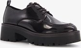 Chaussures à lacets pour femmes vernies Tamaris noir - Taille 39