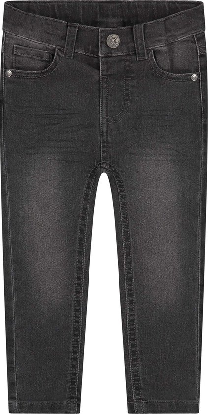 Prénatal peuter jeans - Meisjes - Dark Grey Denim - Maat 74