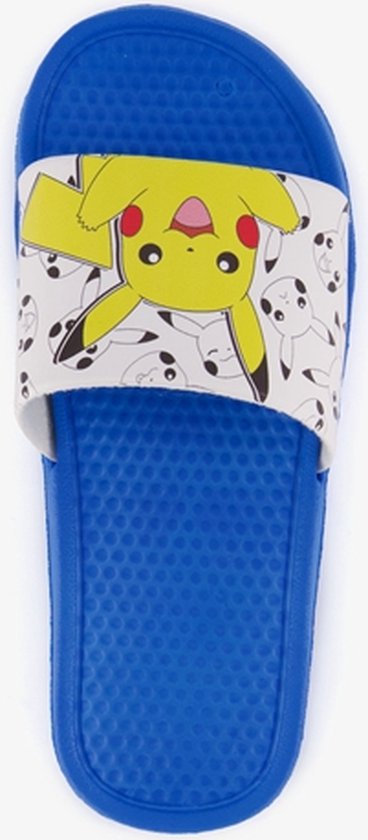 Pokemon kinder badslippers met Pikachu - Blauw - Maat 31