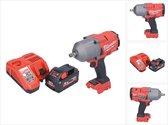 Clé à chocs sans fil Milwaukee M18 FHIWF12-551 18 V 1356 Nm 1/2" brushless + 1x batterie rechargeable 5,5 Ah + chargeur