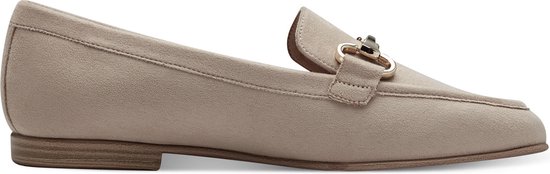 Tamaris dames loafers met gesp beige - Maat 41