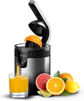 Cecotec Xqueeze RetroJuice 600 Steel Elektrische armpers voor sinaasappels en citrusvruchten, 600 W, retrostijl, roestvrijstalen
