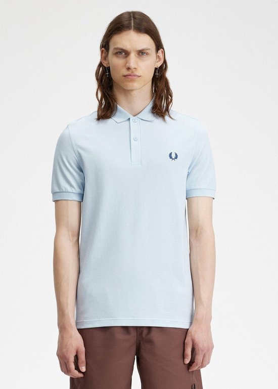 Fred Perry Plain fred perry shirt - light ice