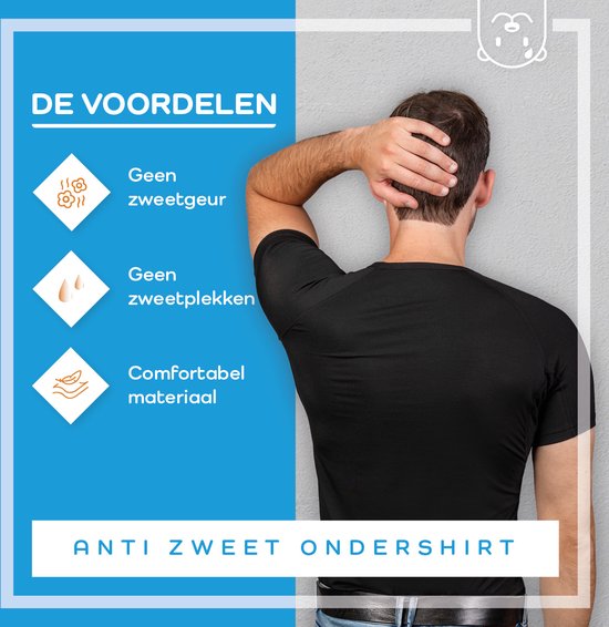 Fibershirts® Anti Zweet Shirt - T-shirt tegen zweetvlekken