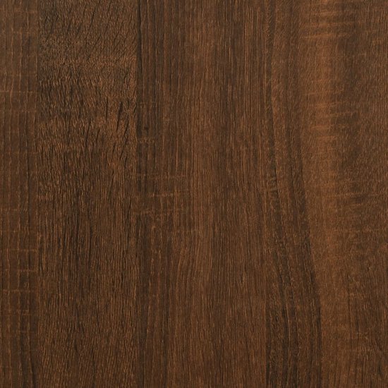 vidaXL-Boekenkast/dressoir-50x25x80-cm-bewerkt-hout-bruin-eikenkleur