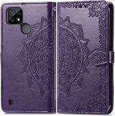 iMoshion Mandala Booktype OnePlus 10 Pro hoesje - Paars