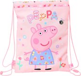 Peppa Pig Junior Gymbag, Having Fun - 34 x 26 cm - Polyester