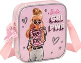 Barbie Mini Schoudertas, Grl Pwr - 18 x 16 x 4 cm - Polyester