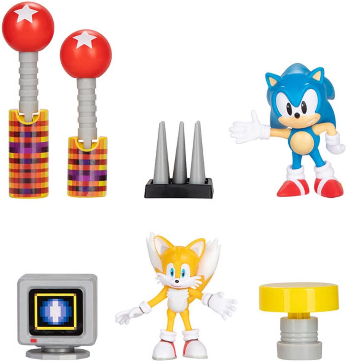 SONIC 6CM FIGUUR DIORAMA SET