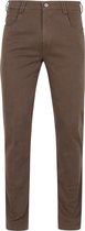 Meyer - Broek Dubai Taupe - Maat 27 - Modern-fit