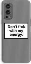 Case Company® - OnePlus Nord 2 5G hoesje - My energy - Soft Case / Cover - Bescherming aan alle Kanten - Zijkanten Transparant - Bescherming Over de Schermrand - Back Cover