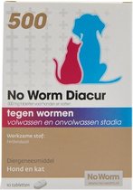 No Worm Diacur 500 mg - 10 tabletten