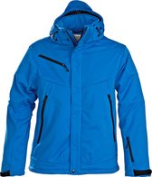 Printer Skeleton Softshell Jacket 2261035 Blauw - Maat S