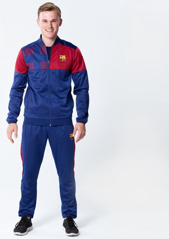 FC Barcelona trainingspak 21/22 - voetbal trainingspak voor heren - Barca  vest en | bol.com