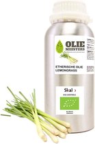 Lemongrass (citroengras) Etherische olie Biologisch 1000ml