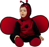 FUNIDELIA Lieveheersbeestje kostuum voor baby - 12-24 mnd (81-92 cm) - Rood