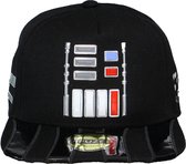 Star Wars Darth Vader Buttons Snapback Cap Pet Zwart - Officiële Merchandise
