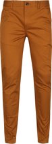 Scotch and Soda - Chino Slim Mott Bruin - Slim-fit - Chino Heren maat W 38 - L 34