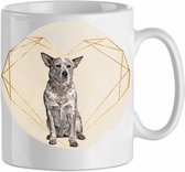 Mok autralian cattledog 3.5| Hond| Hondenliefhebber | Cadeau| Cadeau voor hem| cadeau voor haar | Beker 31 CL