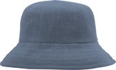 Bucket Hat Dames UV beschermende Zonnehoed - Lizzie by House of Ord - Maat: 58cm verstelbaar - Kleur: Petrol Blue