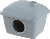 # HAMSTERHUIS PLASTIC GRIJS 14CM