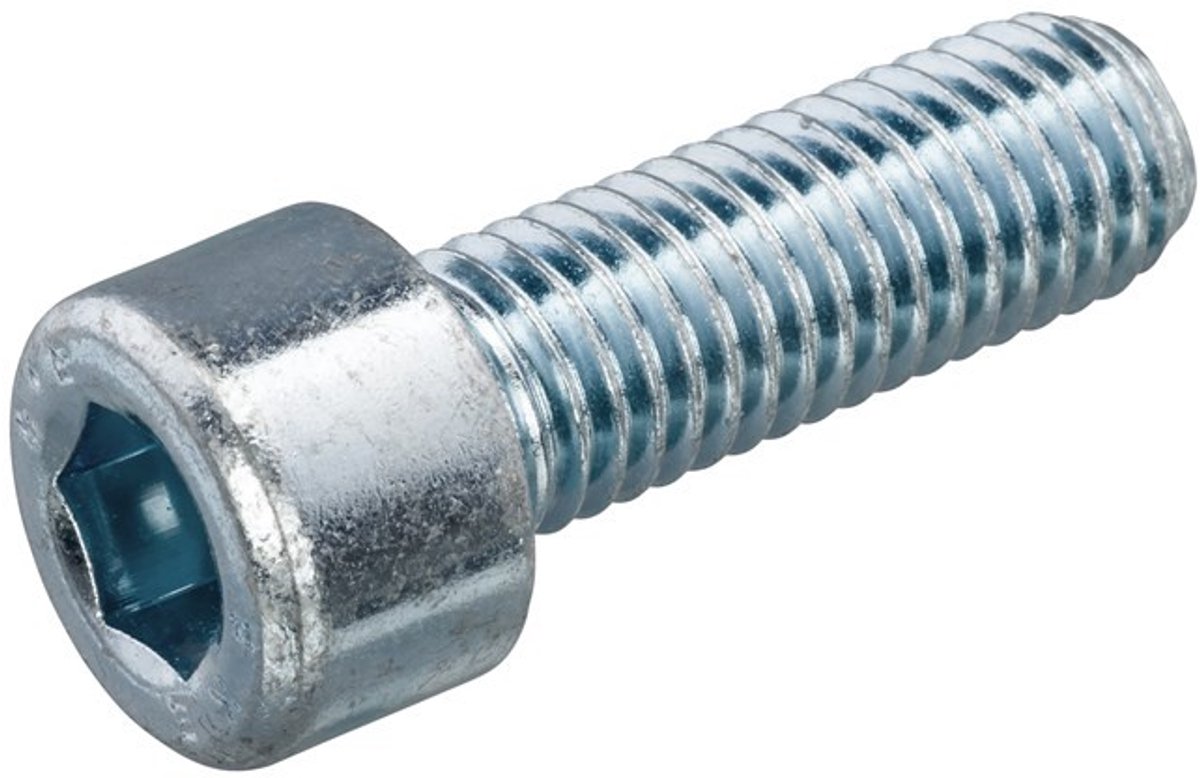 Hoenderdaal Fasteners - Binnenzeskantbout - VZ 8.8 - CK - IB-10 - DIN912 M12X40 (100 stuks)