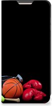 Bookcover Ontwerpen Xiaomi Redmi Note 10/10T 5G | Poco M3 Pro Smart Cover Voetbal, Tennis, Boxing…